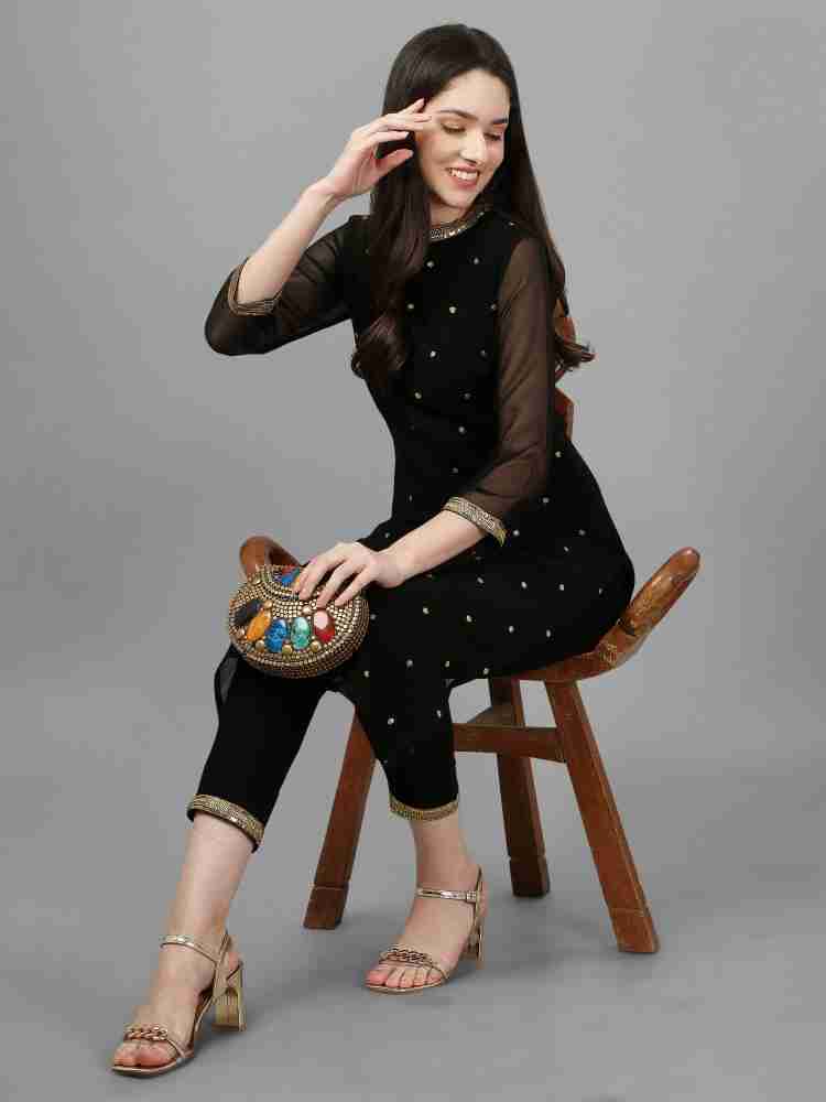 Chiffon kurtis outlet flipkart