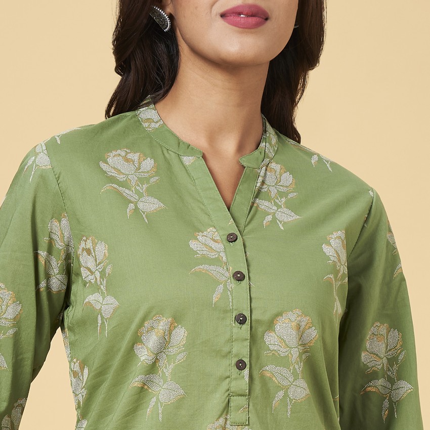 Rangmanch by Pantaloons Women Printed Straight Kurta - Buy Rangmanch by  Pantaloons Women Printed Straight Kurta Online at Best Prices in India