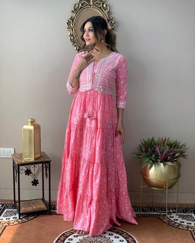 TIPS TOPS Women Embroidered Anarkali Kurta Buy TIPS TOPS Women Embroidered Anarkali Kurta Online at Best Prices in India Flipkart