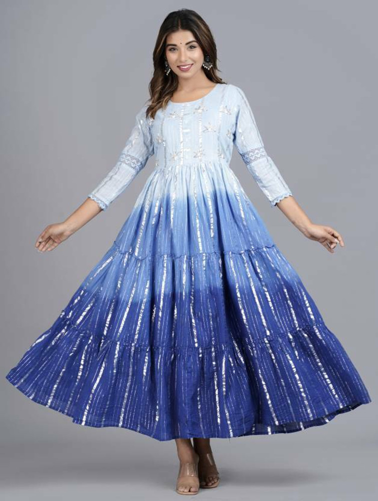 flipkart ladies long frock