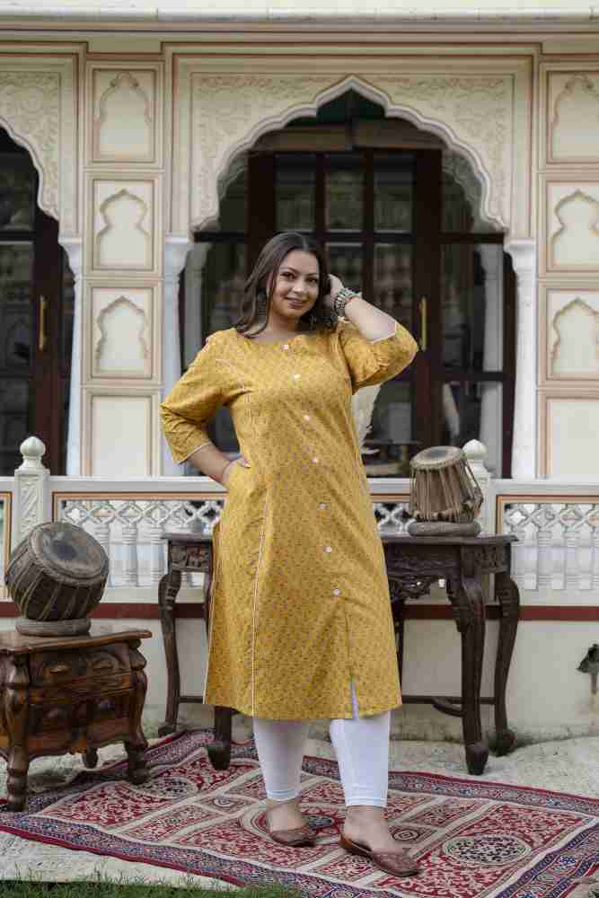 RopaDeModa Women Floral Print A line Kurta Buy RopaDeModa Women