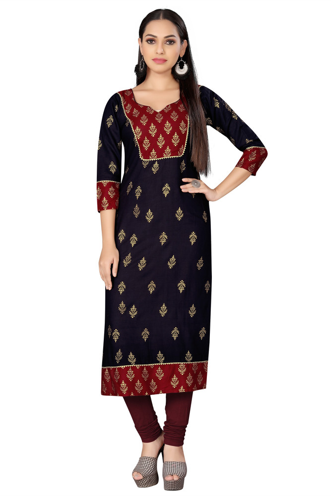 Ashima Fashion Women Embroidered A line Kurta Buy Ashima Fashion