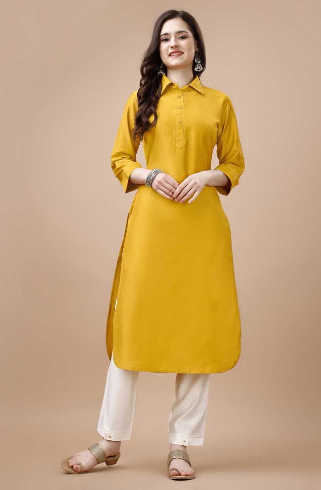 Pathani kurta yellow sale