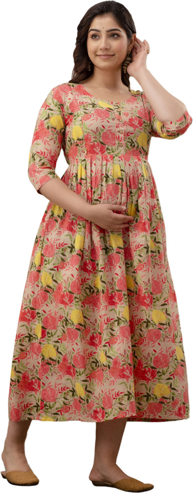 Nidhi Kraft Women Fit and Flare Pink Dress Buy Nidhi Kraft Women Fit and Flare Pink Dress Online at Best Prices in India Flipkart