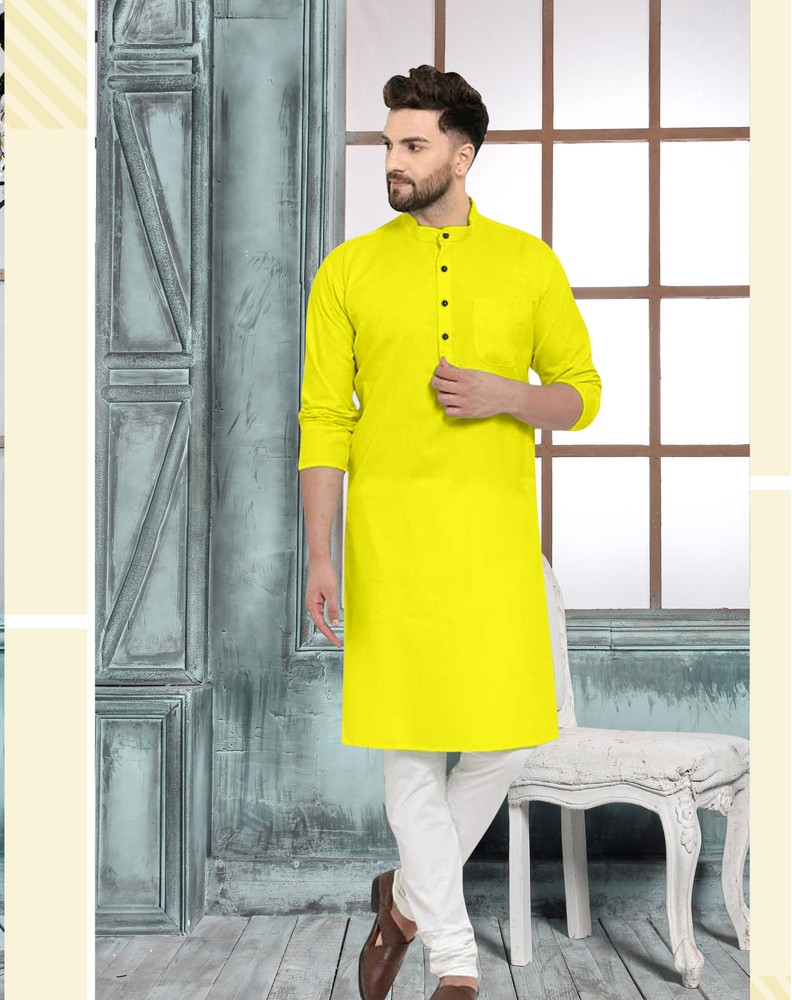 Bhakti Dresses Men Solid Ethnic Dress Kurta - Buy Bhakti Dresses Men Solid  Ethnic Dress Kurta Online at Best Prices in India | Flipkart.com