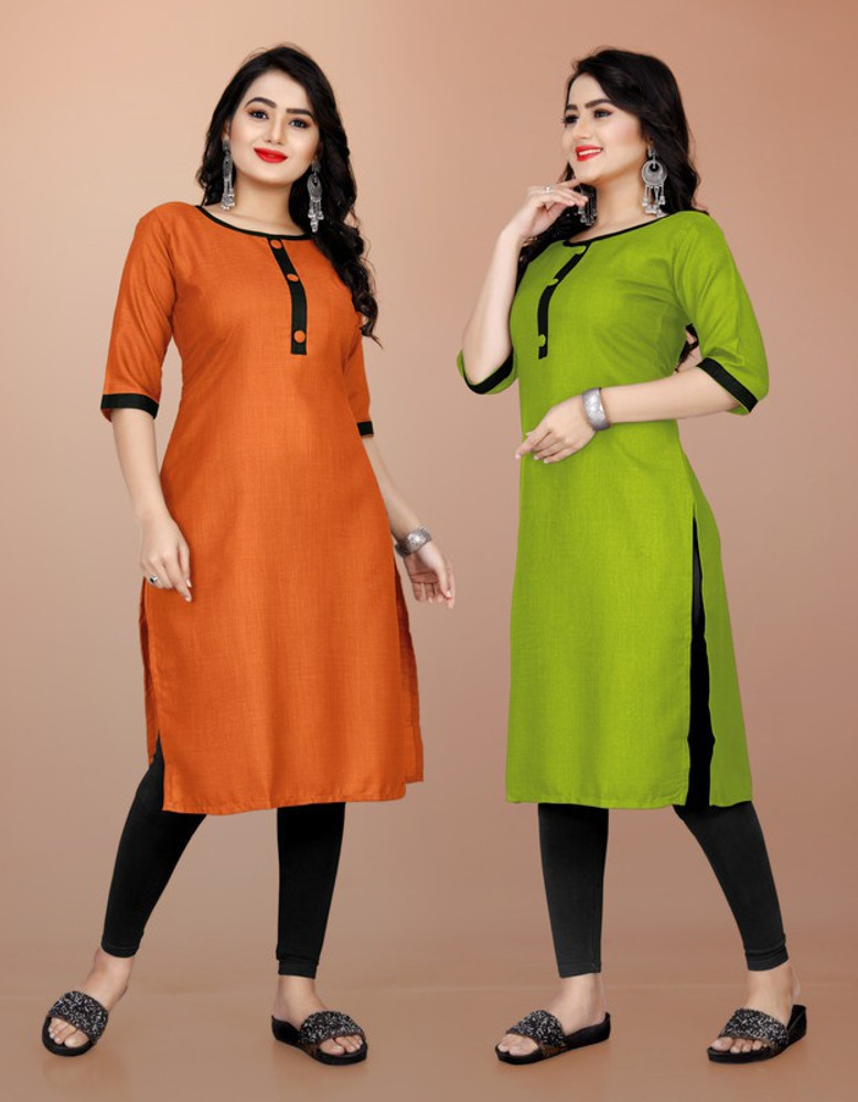 HEELINT Women Solid Aline Kurta  Buy HEELINT Women Solid Aline Kurta  Online at Best Prices in India  Flipkartcom