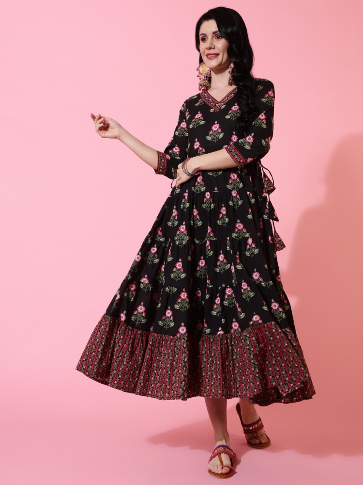 Flipkart 2024 gulmohar kurtis