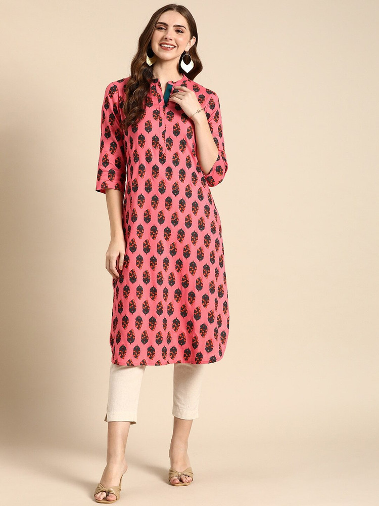 ANOUK Women Printed Straight Kurta Buy ANOUK Women Printed Straight Kurta Online at Best Prices in India Flipkart