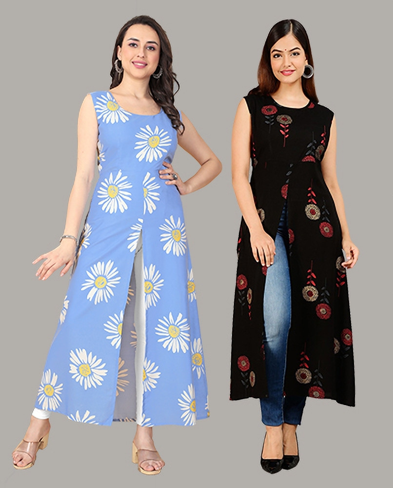 INEZAA Women Floral Print Straight Kurta Buy INEZAA Women Floral Print Straight Kurta Online at Best Prices in India Flipkart
