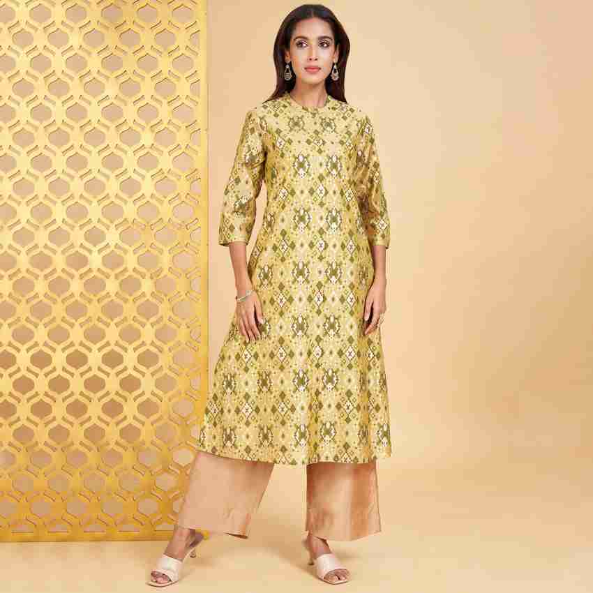 Rangmanch by Pantaloons Women Printed A-line Kurta - Buy Rangmanch by  Pantaloons Women Printed A-line Kurta Online at Best Prices in India