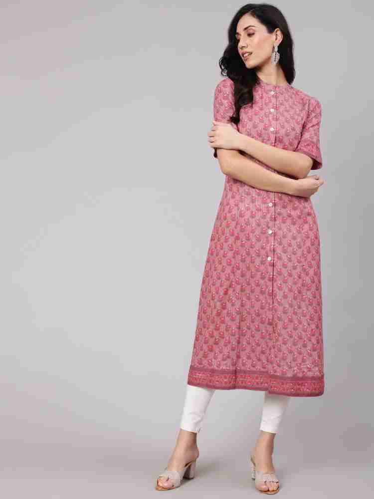 AKS Women Printed A line Kurta Buy AKS Women Printed A line Kurta Online at Best Prices in India Flipkart