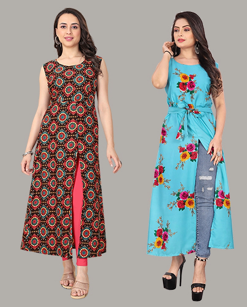 Flipkart cotton long kurti store