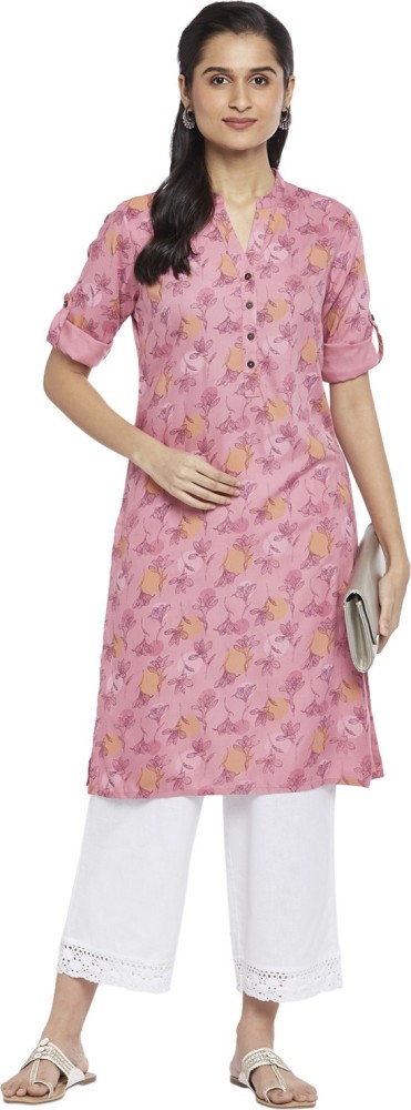 Rangmanch by Pantaloons Women Printed Straight Kurta - Buy Rangmanch by  Pantaloons Women Printed Straight Kurta Online at Best Prices in India