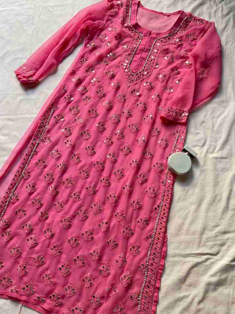 Flipkart chikankari kurti cheap