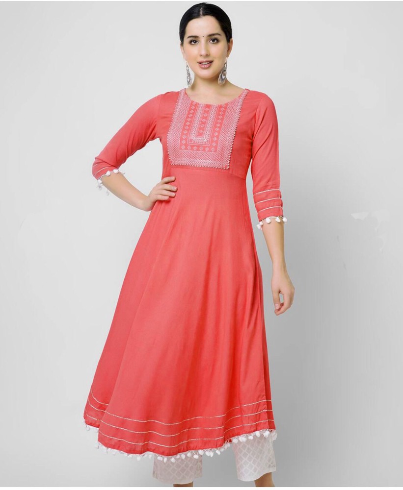 Flipkart clearance gown kurti