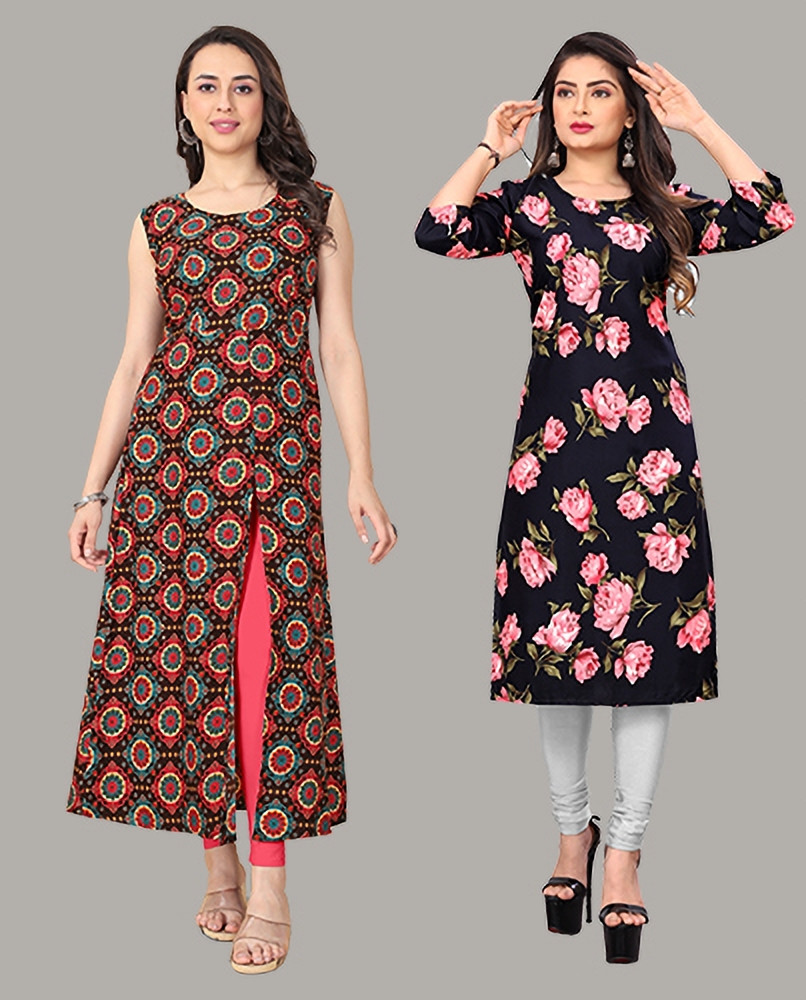 Flipkart front cut kurti hot sale