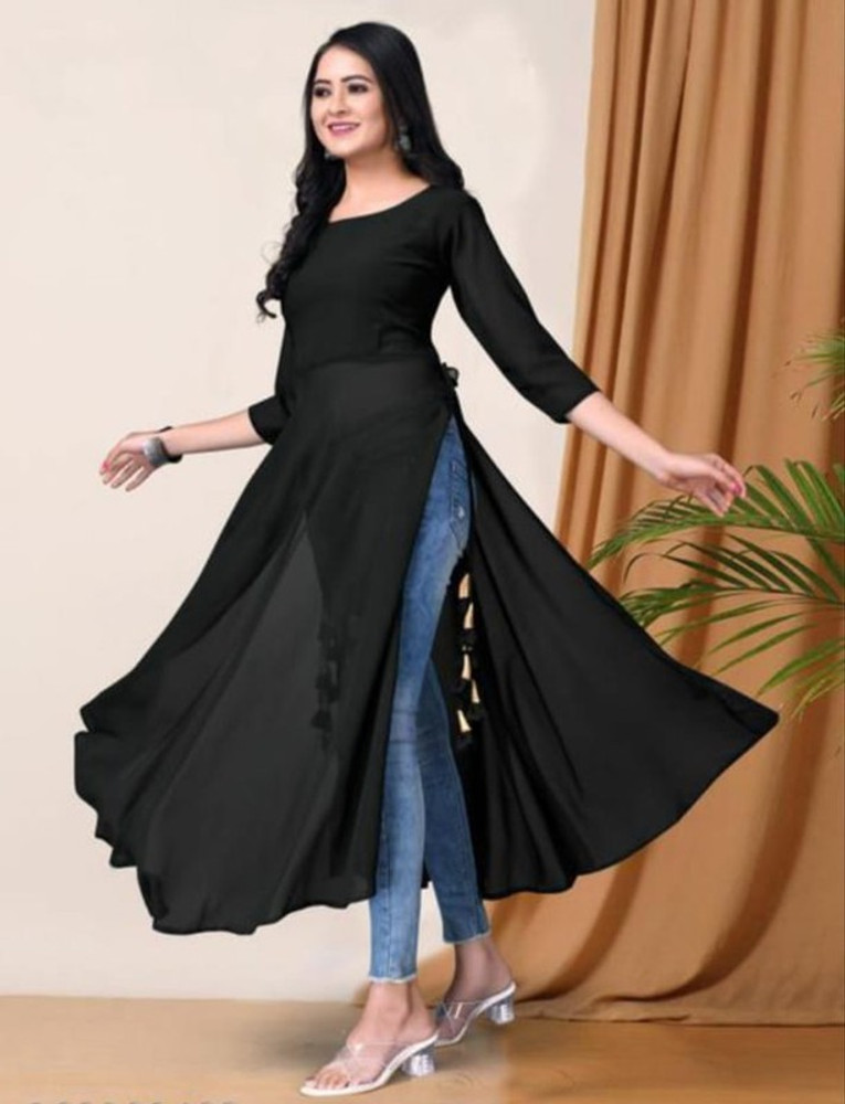 Modli 20 Fashion Women Printed, Polka Print Frontslit Kurta - Buy Modli 20  Fashion Women Printed, Polka Print Frontslit Kurta Online at Best Prices in  India | Flipkart.com