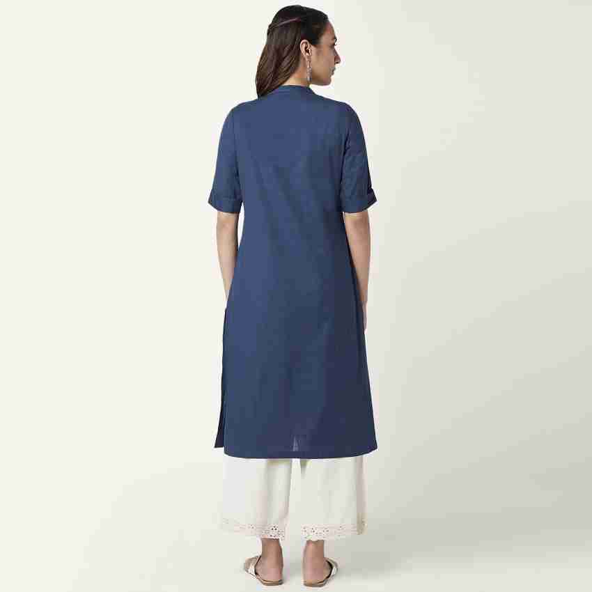 Rangmanch by Pantaloons Women Embroidered A-line Kurta - Buy Rangmanch by  Pantaloons Women Embroidered A-line Kurta Online at Best Prices in India