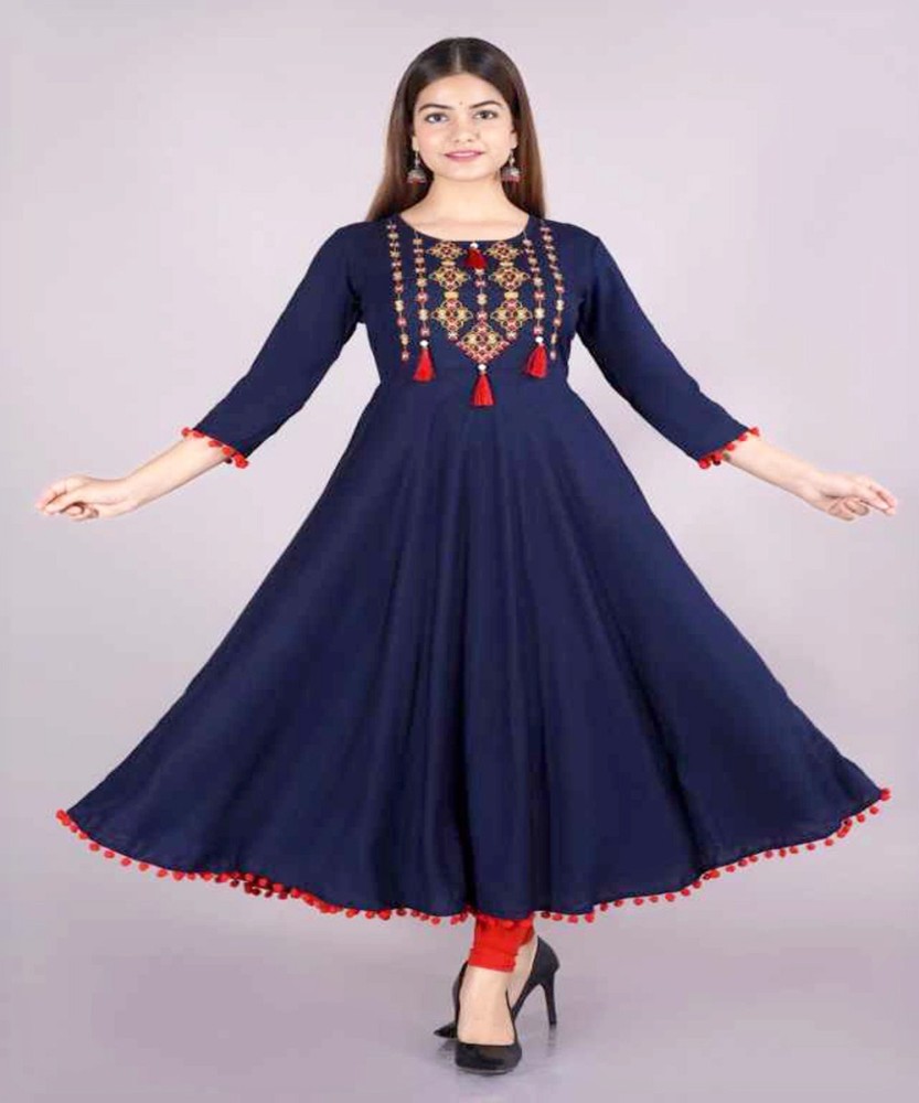 SJFABRIC Women Embroidered Anarkali Kurta Buy SJFABRIC Women Embroidered Anarkali Kurta Online at Best Prices in India Flipkart