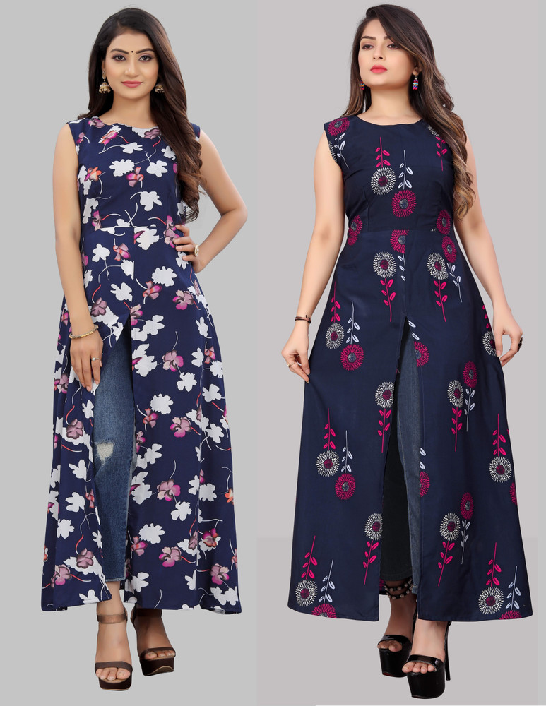 Modli 20 Fashion Women Printed Polka Print Frontslit Kurta Buy Modli 20 Fashion Women Printed Polka Print Frontslit Kurta Online at Best Prices in India Flipkart