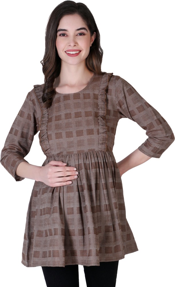 ZUVINO Cotton Short Kurti for Women