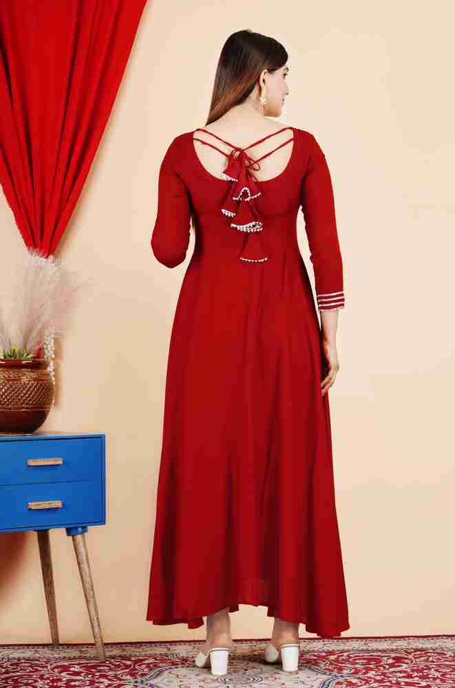 Anarkali shop hand design