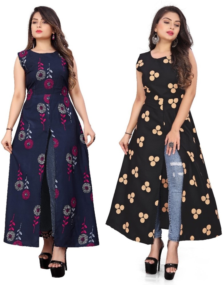 Front Slit Kurtis Kurtas - Buy Front Slit Kurtis Kurtas online in