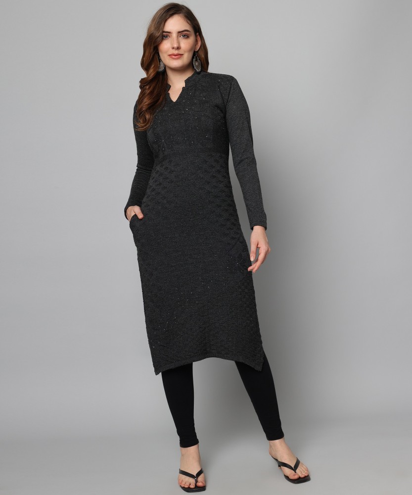 Designer long clearance kurti flipkart