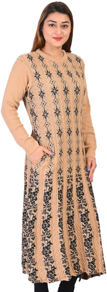 Woolen kurti cheap on flipkart