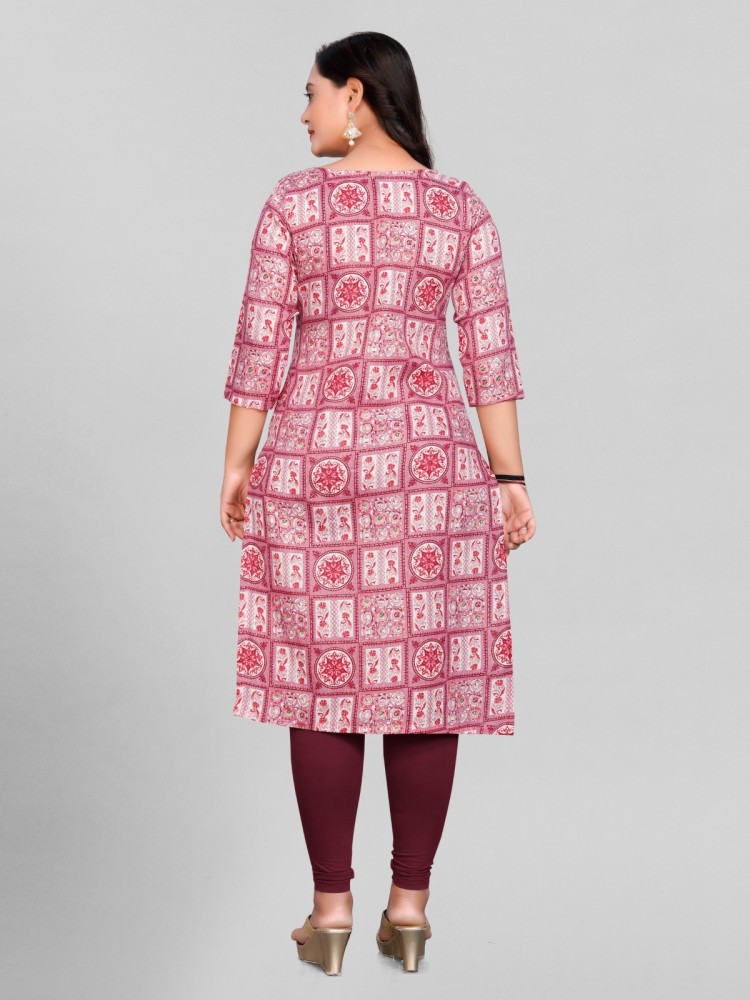 Fancy cotton kurti outlet flipkart