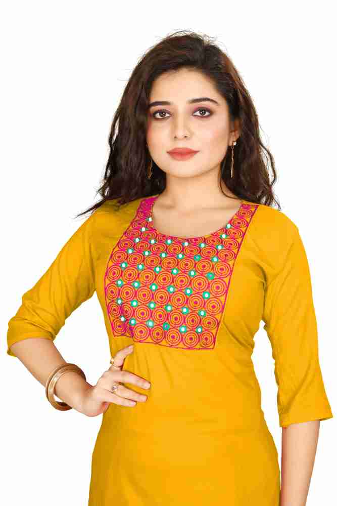 Buy FabThreads Women Multicolor Solid Cotton Rayon Blend Pack Of 3 Ethnic  Wear Legging (S) Online at Best Prices in India - JioMart.