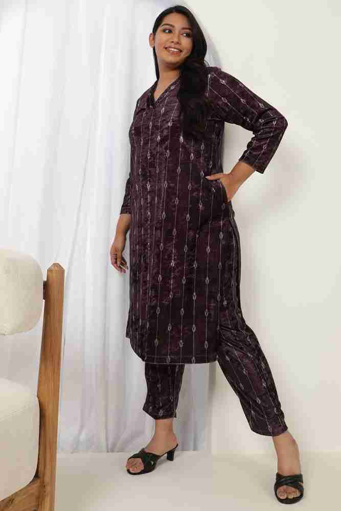 Amydus Women Printed Straight Kurta - Buy Amydus Women Printed