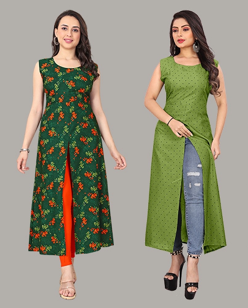 Cheap Kurtis Online: Buy Ladies Kurtas in India at Sale Price from Amazon &  Flipkart | Looksgud.in