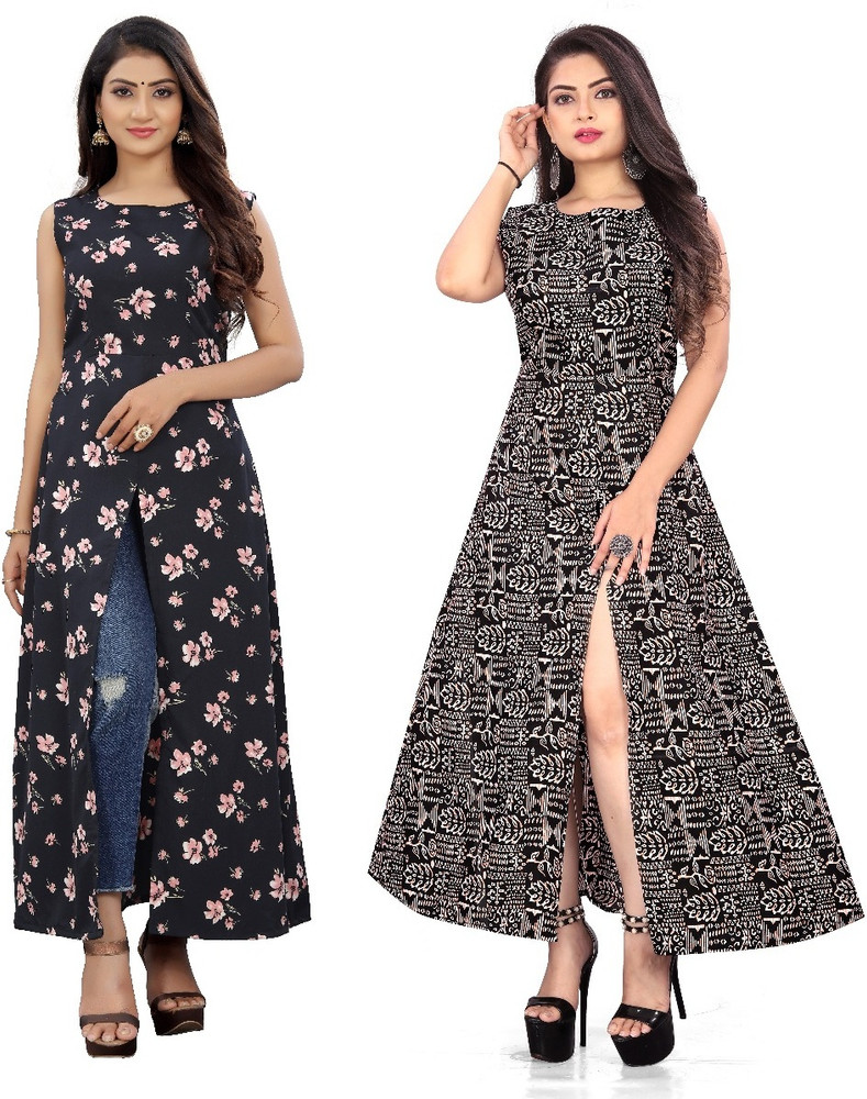 Front slit shop kurti flipkart