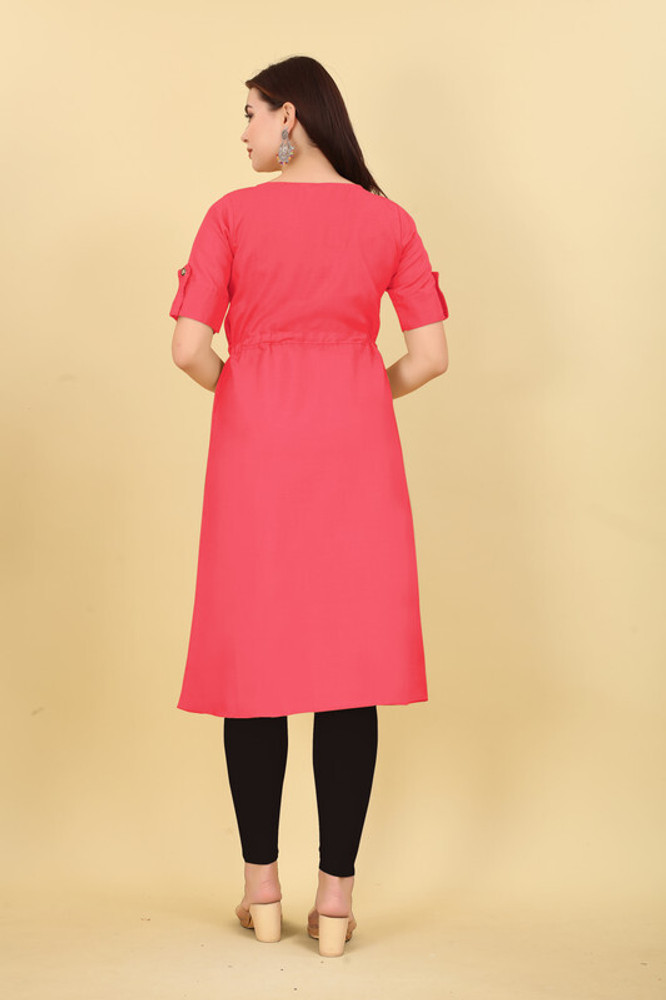 Morpankh kurti pink clearance
