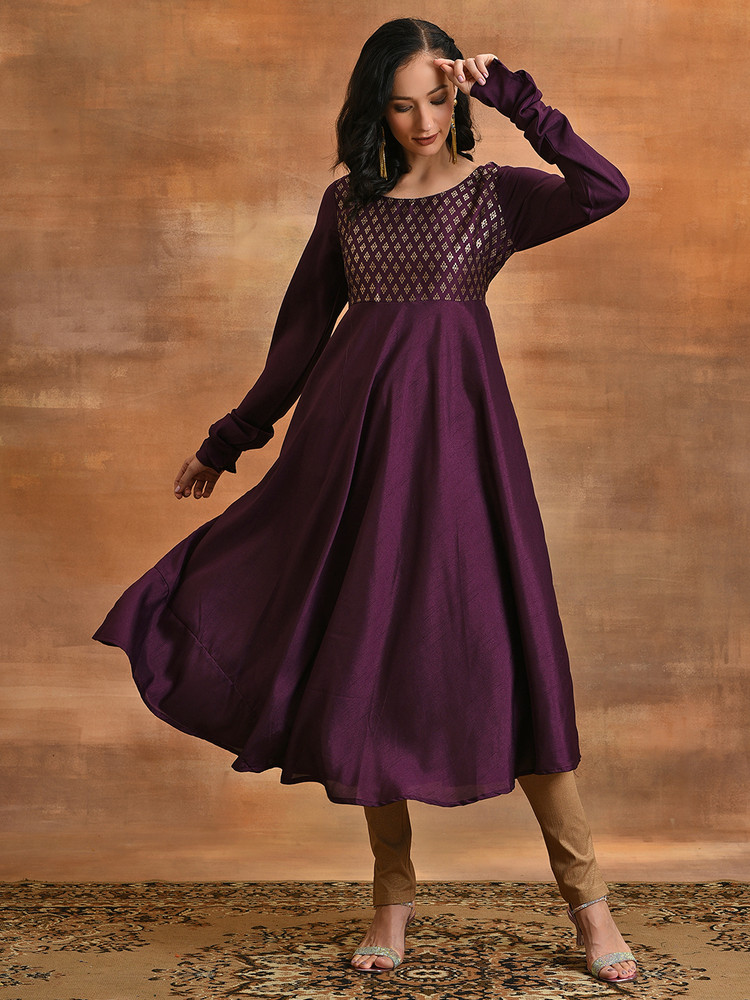 Aks anarkali kurta cheap