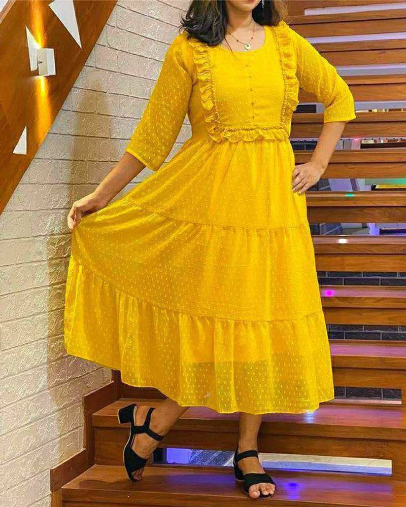 Frock kurti hotsell in flipkart