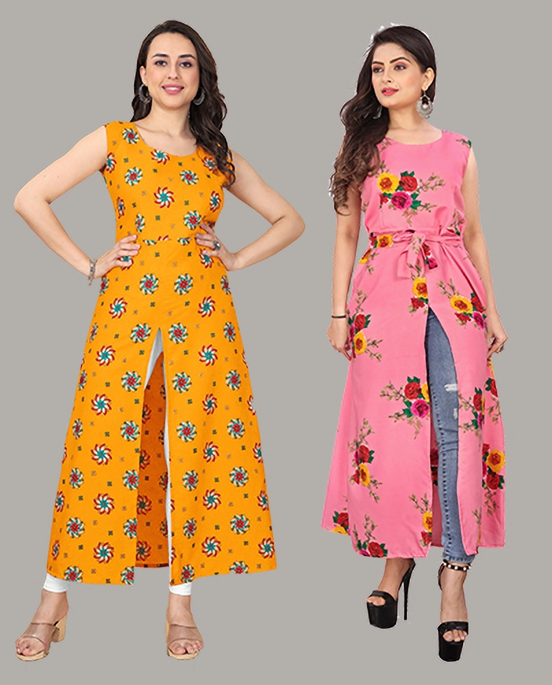 INEZAA Women Printed Frontslit Kurta Buy INEZAA Women Printed Frontslit Kurta Online at Best Prices in India Flipkart