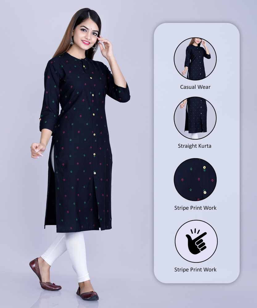 Black kurta flipkart store