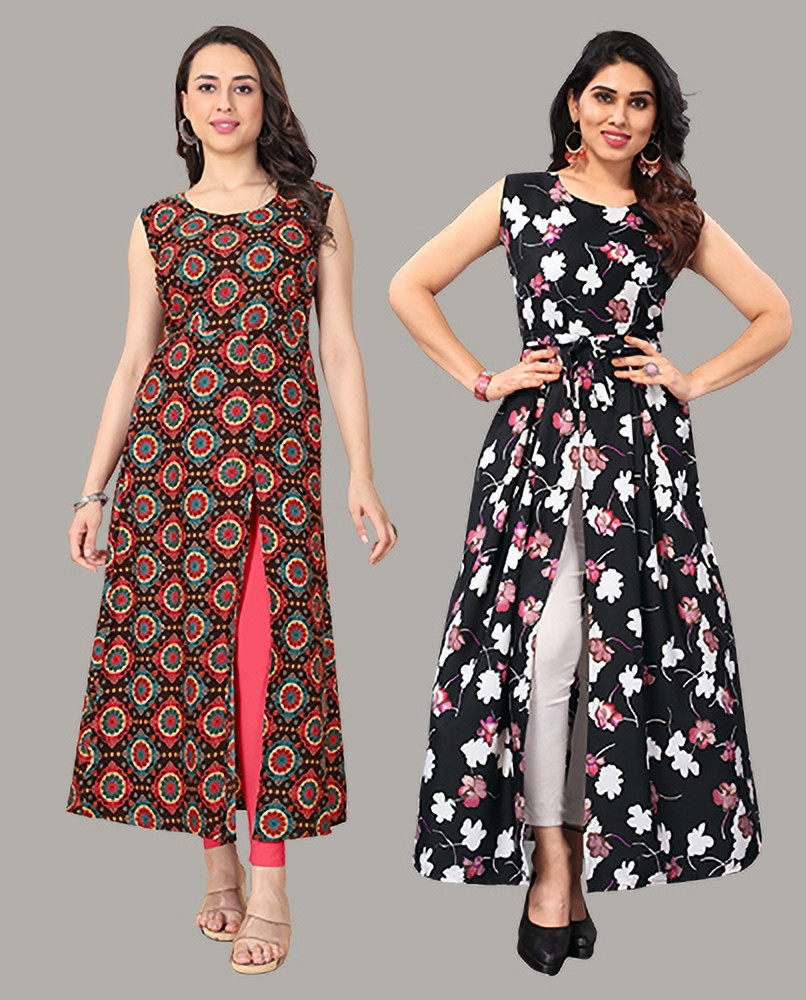 Flipkart online long kurti deals