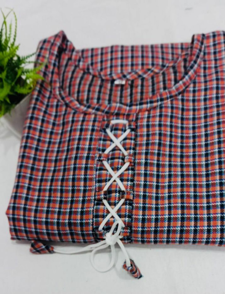 DK HANDLOOM Women Checkered A line Kurta Buy DK HANDLOOM Women Checkered A line Kurta Online at Best Prices in India Flipkart