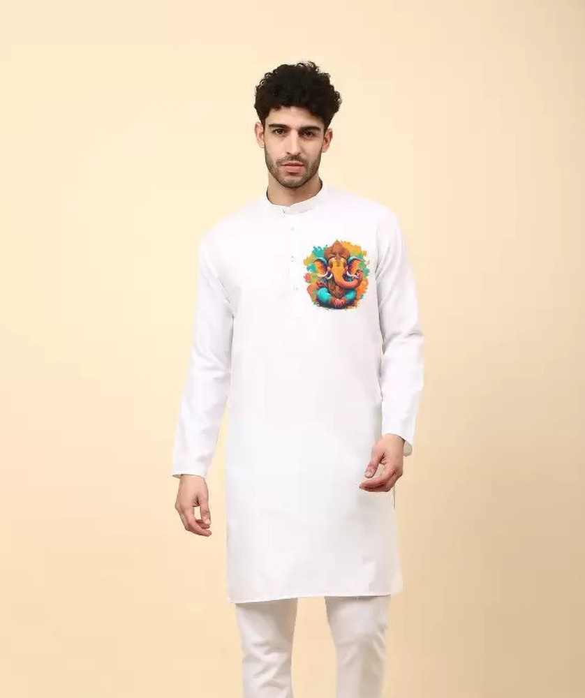 TULSSIKAA Men Printed Straight Kurta Buy TULSSIKAA Men Printed Straight Kurta Online at Best Prices in India Flipkart