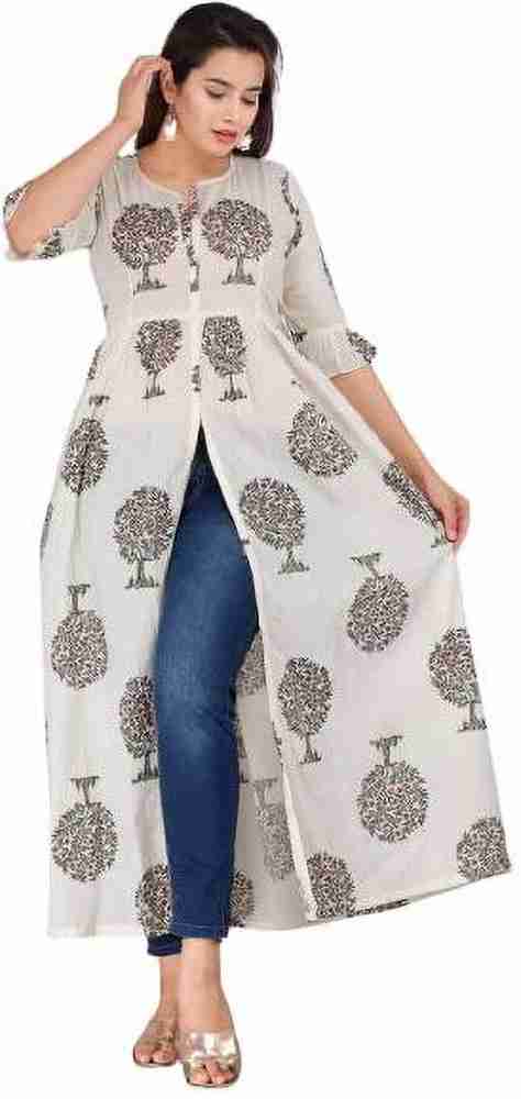 Flipkart front open deals kurtis