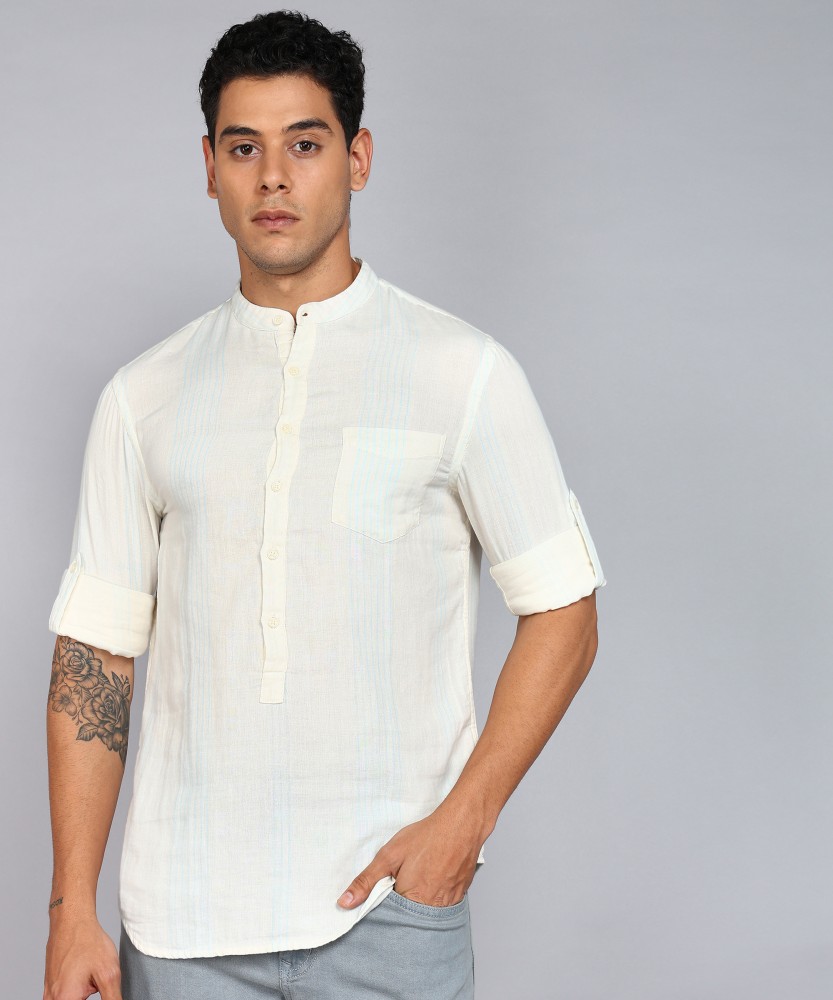 Short kurta clearance for mens flipkart