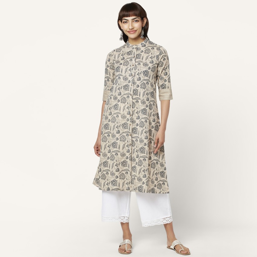 Rangmanch by Pantaloons Women Printed A-line Kurta - Buy Rangmanch