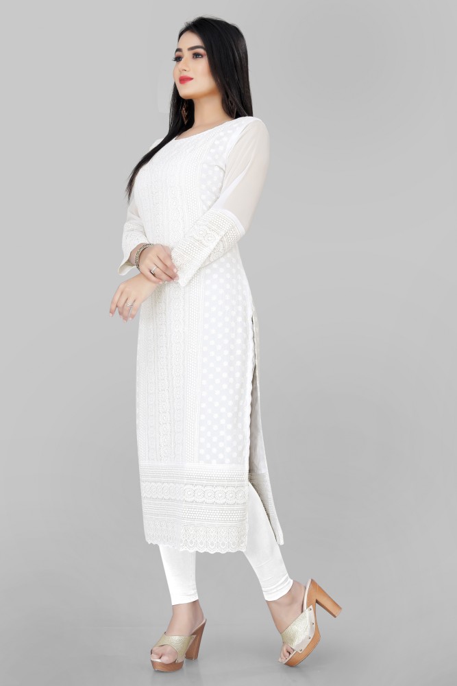 Chikankari hotsell kurtis flipkart