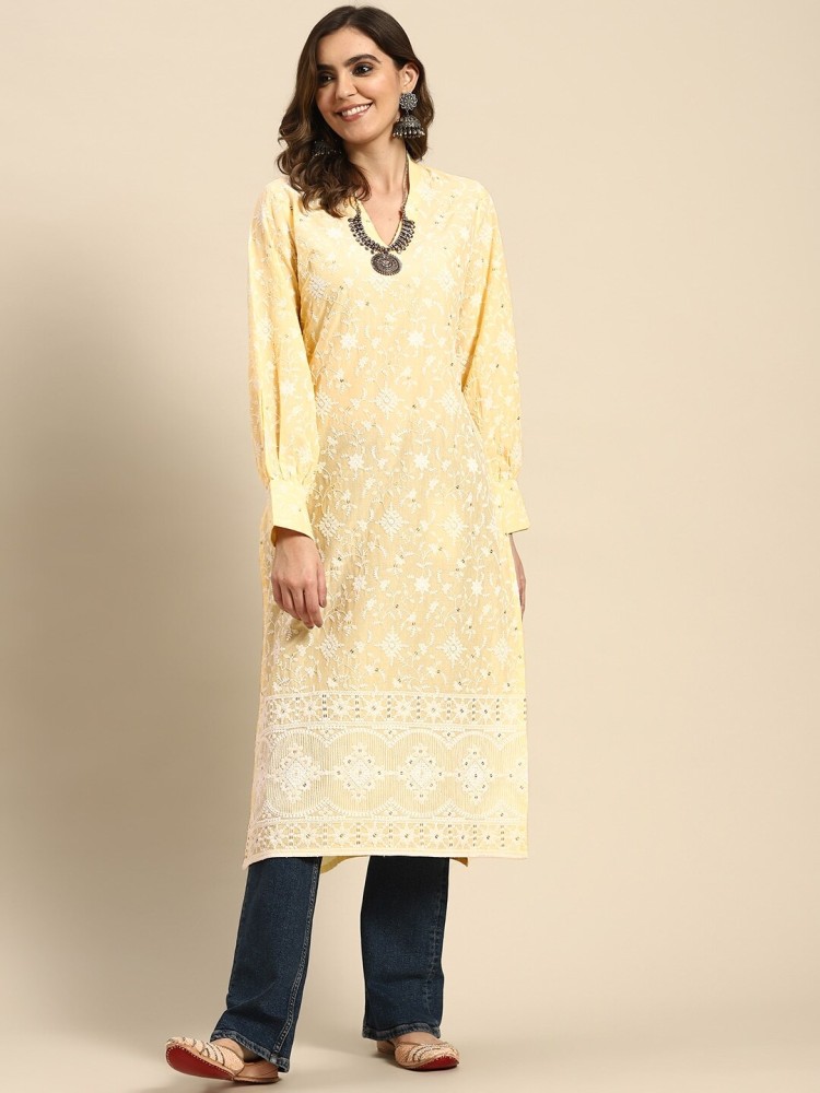 Sangria Women Embroidered Straight Kurta Buy Sangria Women Embroidered Straight Kurta Online at Best Prices in India Flipkart