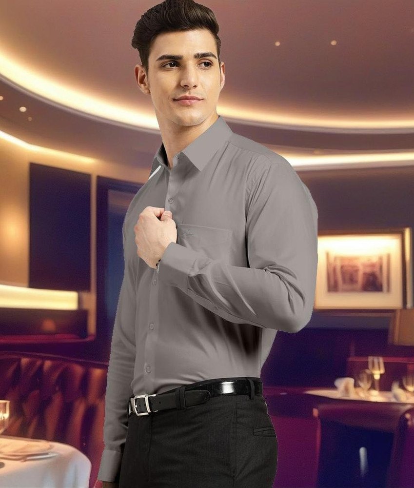 NOT Men Solid Formal White Shirt Buy NOT Men Solid Formal White