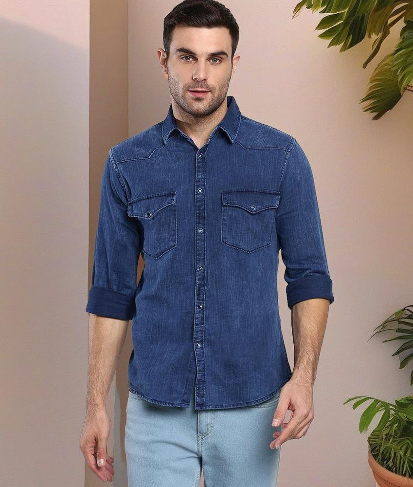 Denim jeans best sale shirt flipkart