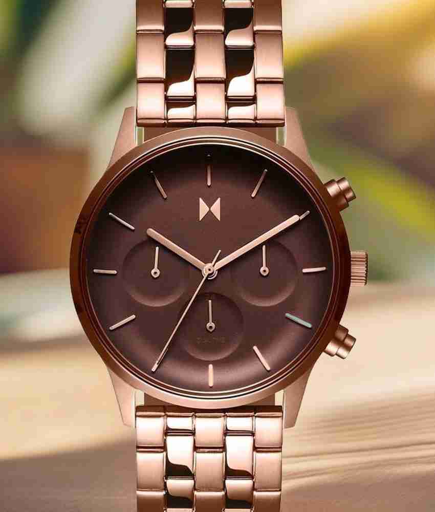 Mvmt rose gold women's watch clearance